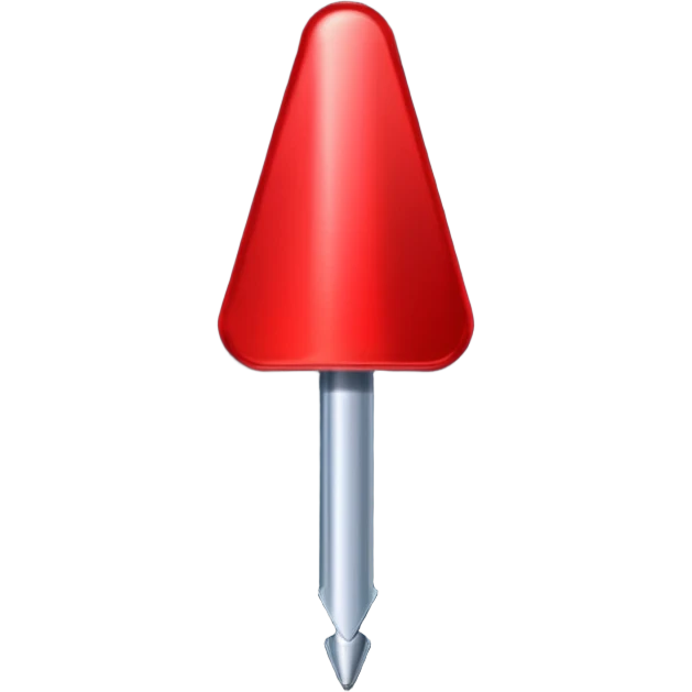 Epingle rouge emoji