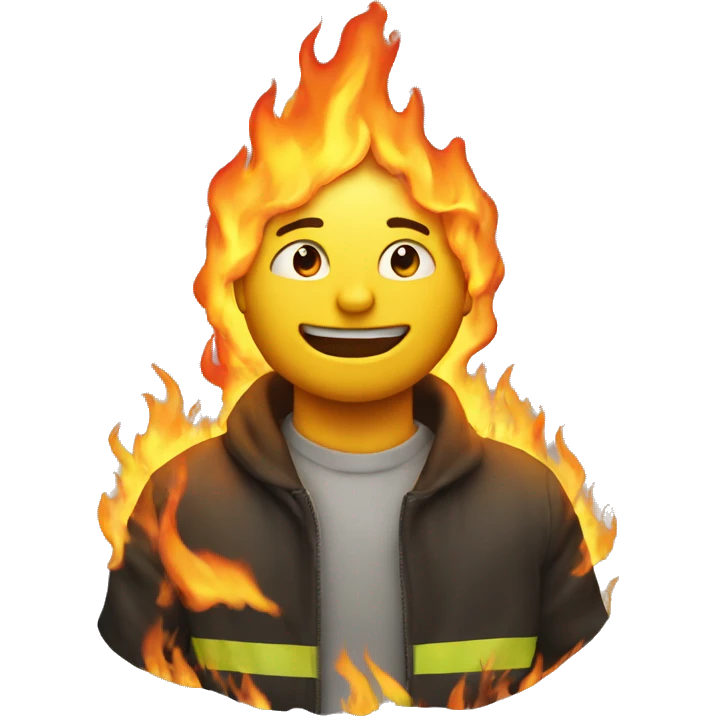 "Thanks James" covered in fire emoji