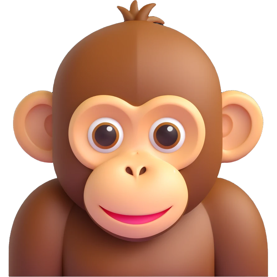 Monkey emoji
