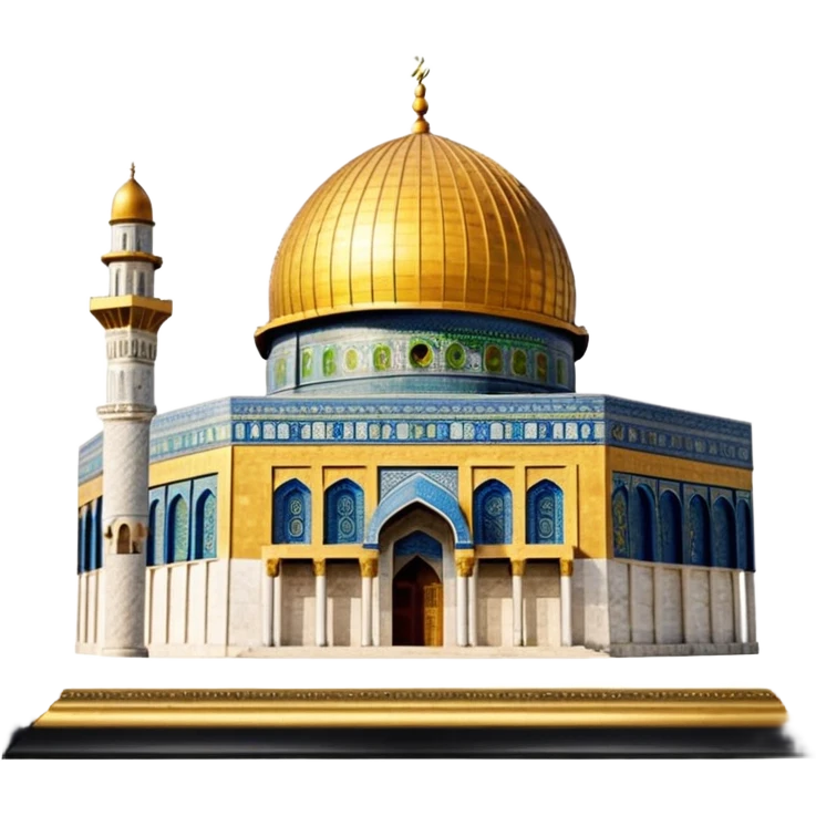 Dome of the rock, Palestine emoji
