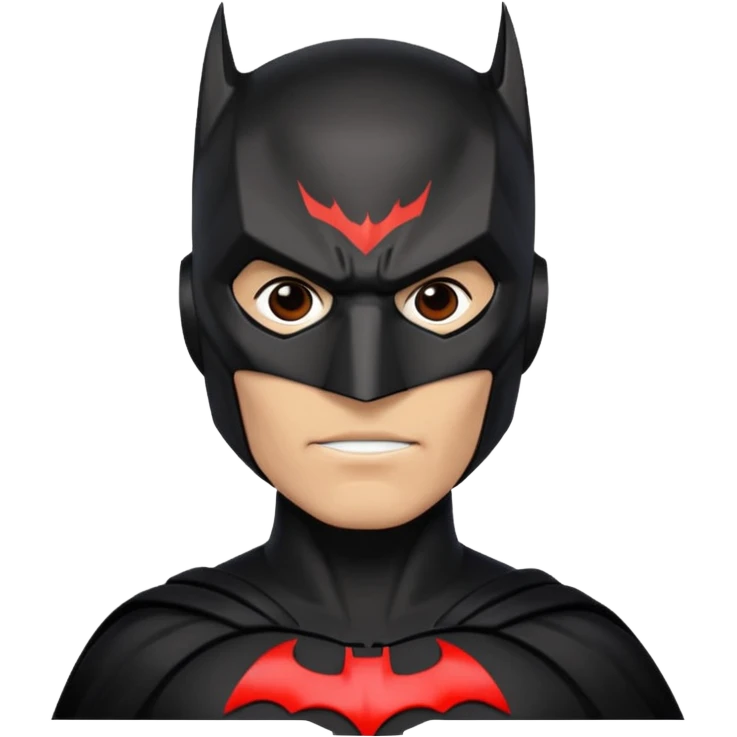 batman beyond full mask standing emoji
