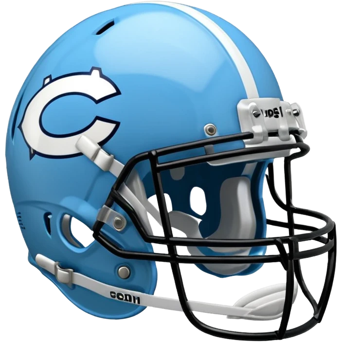 college football Carolina Blue helmet

 emoji