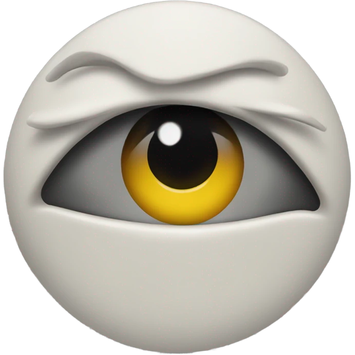 eye with slash emoji