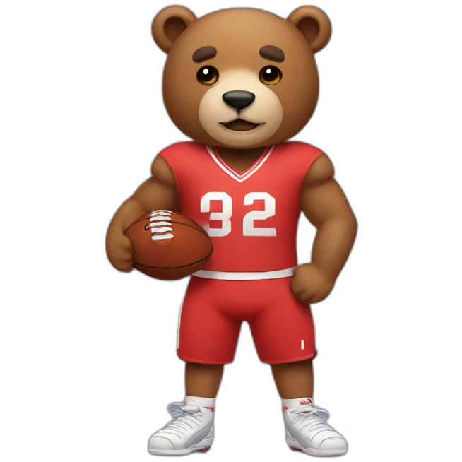 sports bear emoji