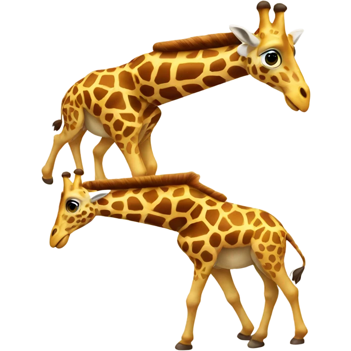 Flying giraffes  emoji