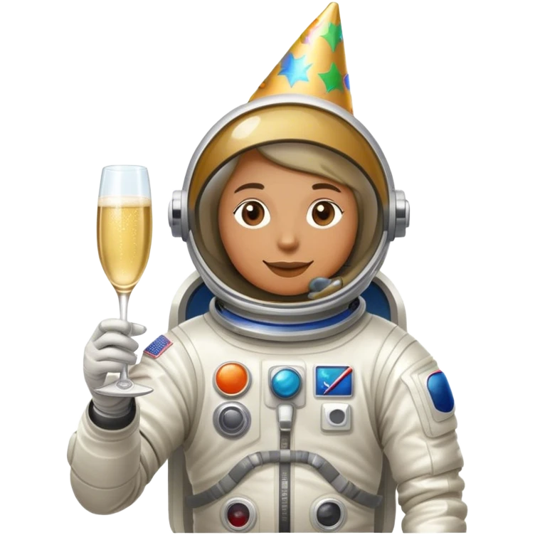 Turning 45 in space and time  emoji