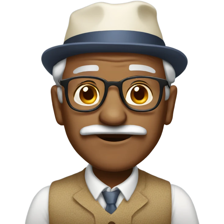 rich old grandfather emoji