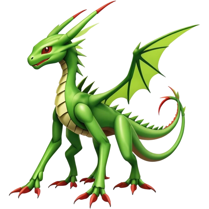  Cool Edgy Shiny Futuristic Ethereal Legendary Scyther-Flygon-Digimon-hybrid full body emoji