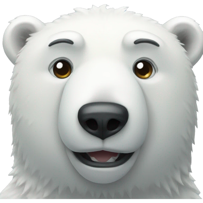 polar bear camera emoji