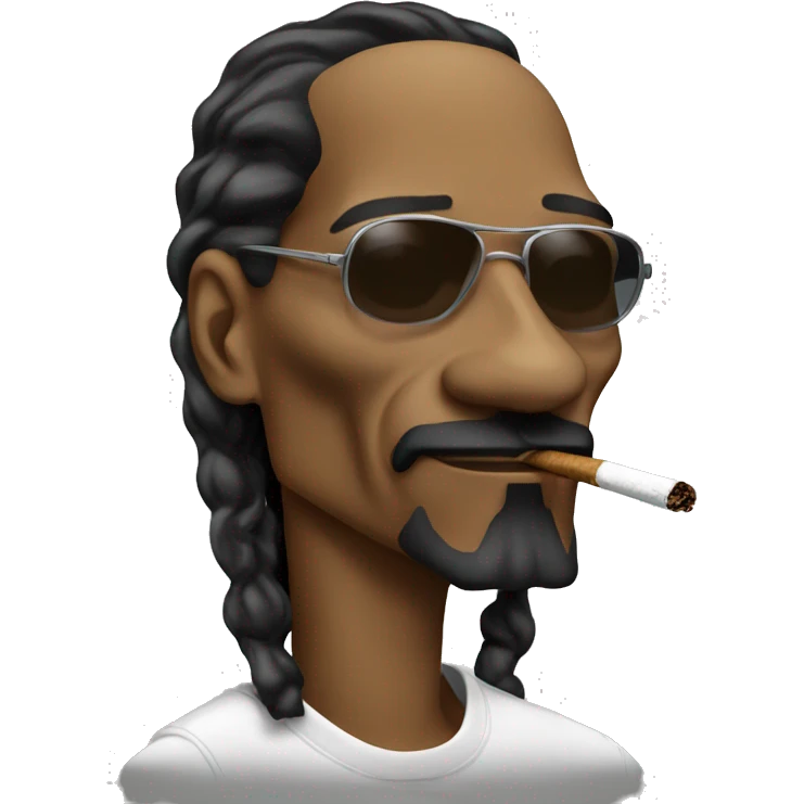 Snoop dogg smoking emoji