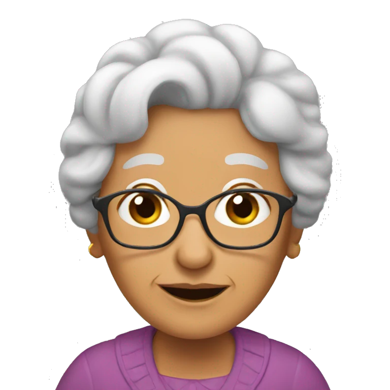 grandma  emoji