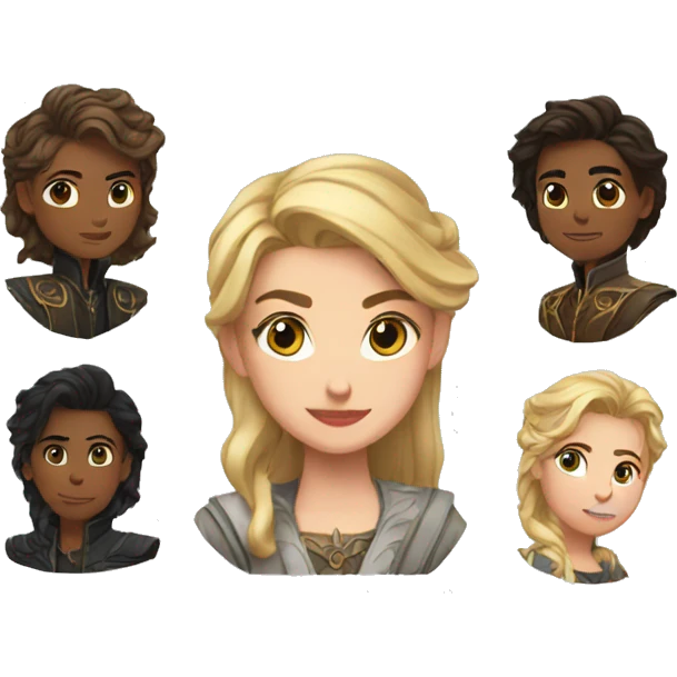 A court of thorns and roses emoji