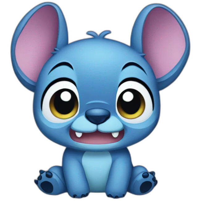 Stitch kawaii emoji