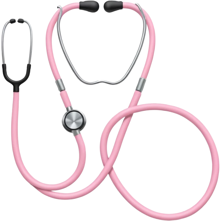 stethoscope, light pink, variation 3 emoji