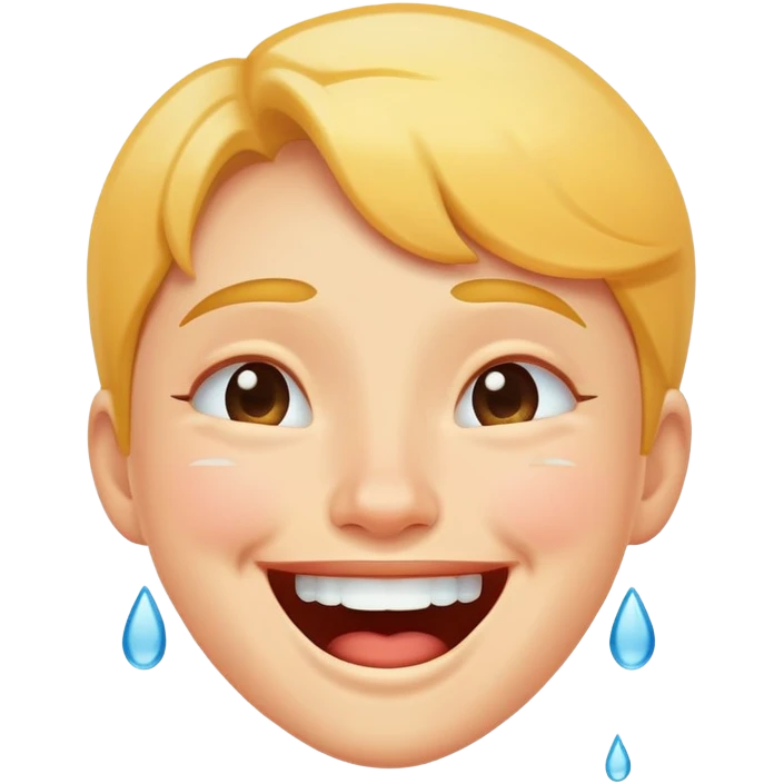 laughing face with tears of joy emoji