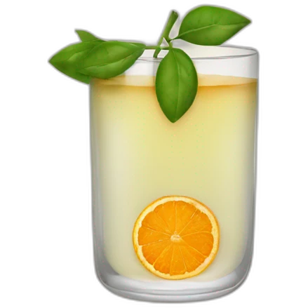 Ours buvant du jus d’orange emoji
