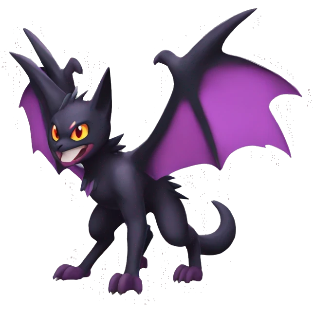 Noibat-Litten-Zoroark full body emoji