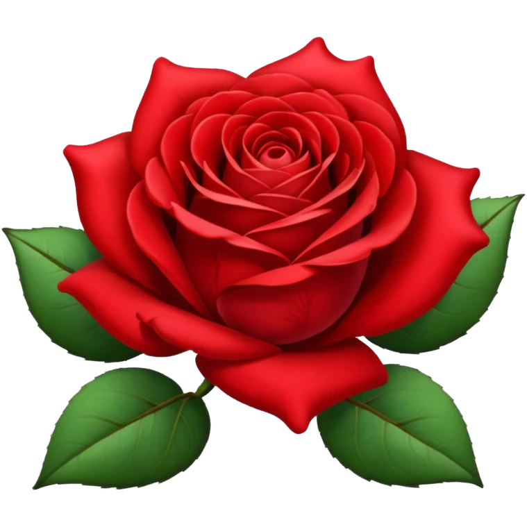 1 red rose emoji