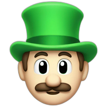 luigi ghost emoji