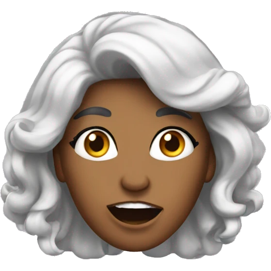 Crazy diva emoji