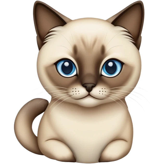 Siamese cat emoji