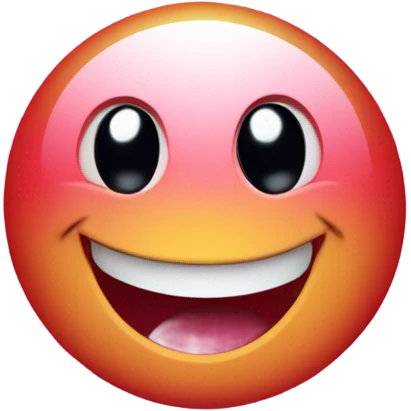 smiley face in love with hearts emoji