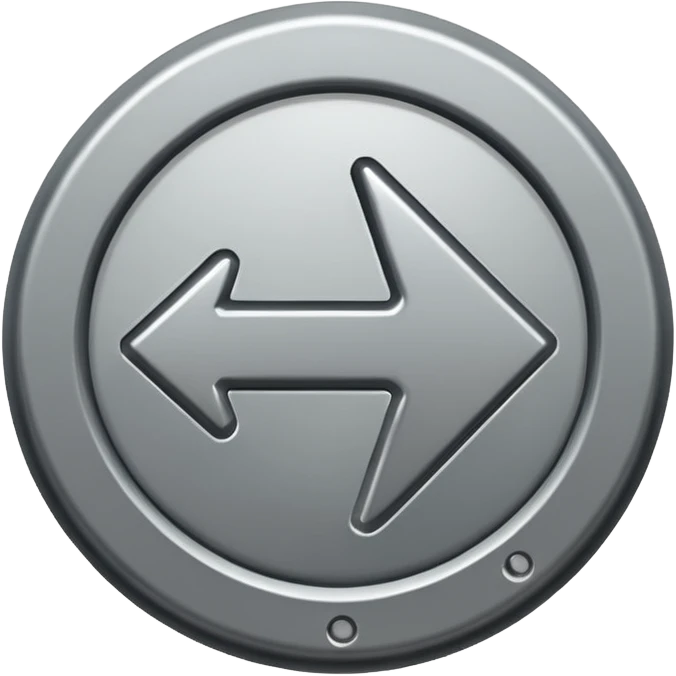 mac os single circled arrow emoji