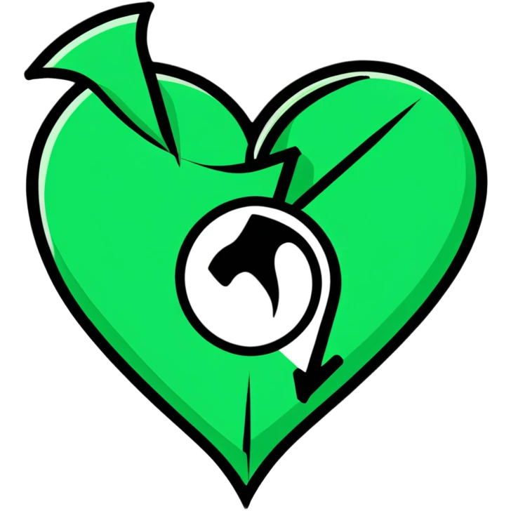 Wu-Tang Clan logo inside a heart emoji