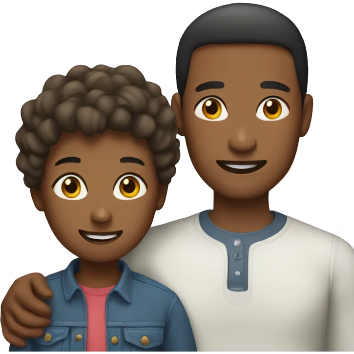 Mother and son emoji