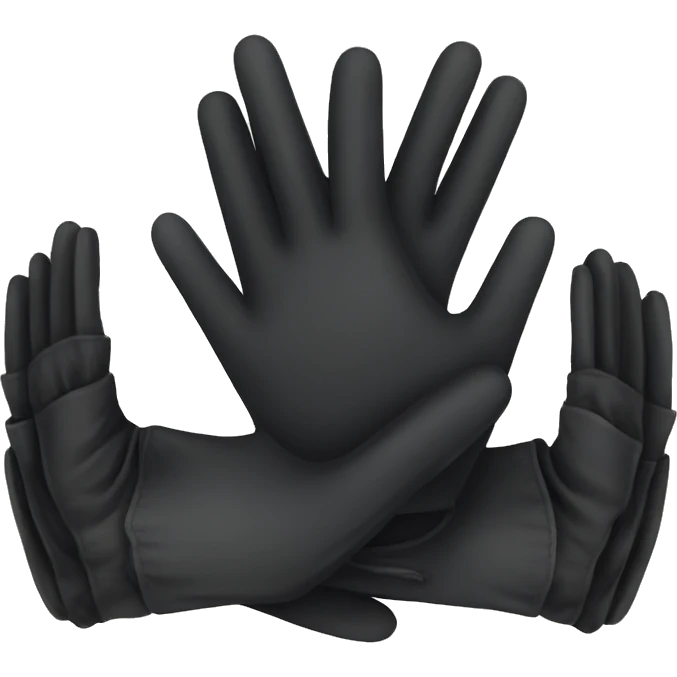 Ladies black glove  emoji