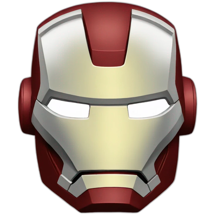 Iron Man head emoji