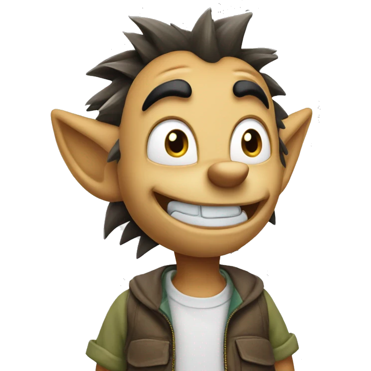 Sonic the hedgehog mewing emoji