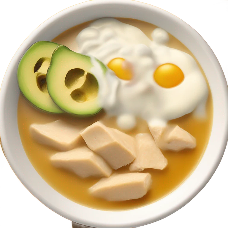 Plato de Sopa de ajiaco emoji