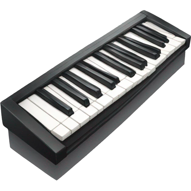 electric piano keyboard emoji