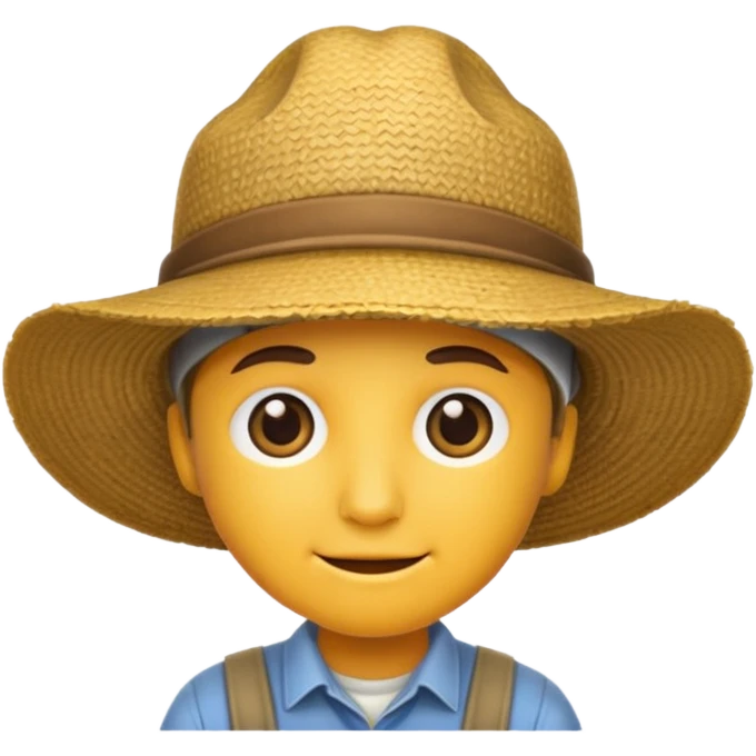 farmer hat emoji
