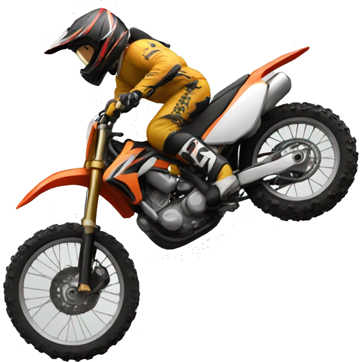 Moto cross  emoji