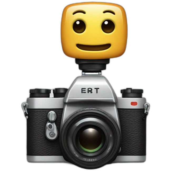 slr film camera emoji