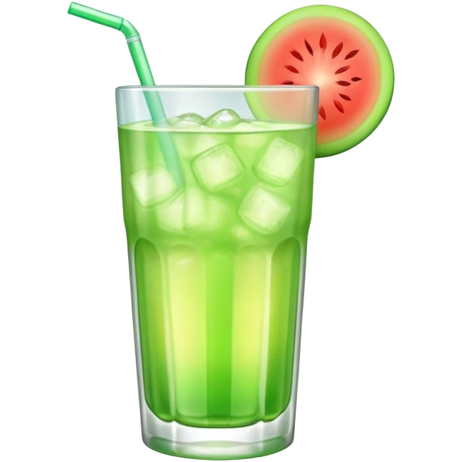 Melon soda emoji