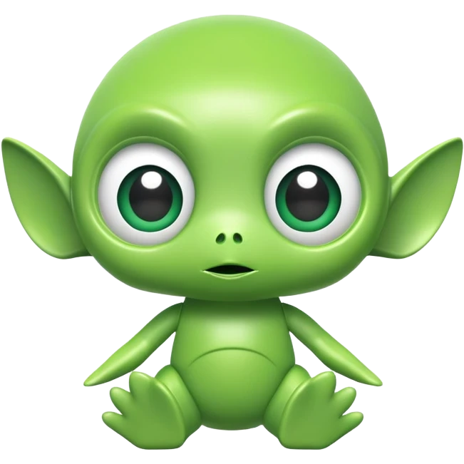 Cute toy story alien emoji