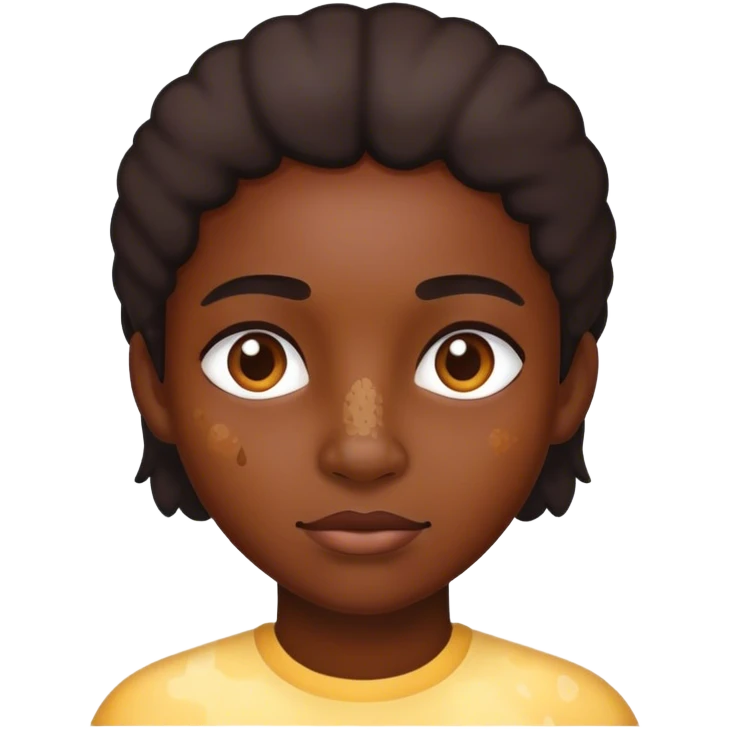 Hyperpigmentation mean emoji