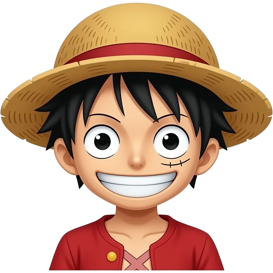 Monkey D Luffy emoji