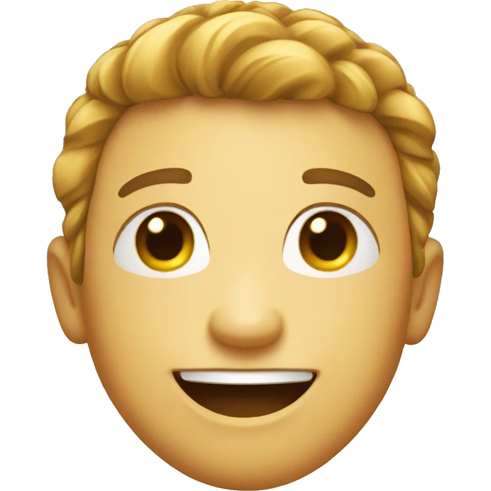 Happy face  emoji