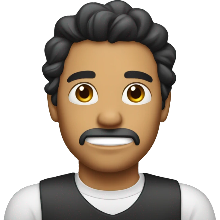 Moreno cortando cabello  emoji