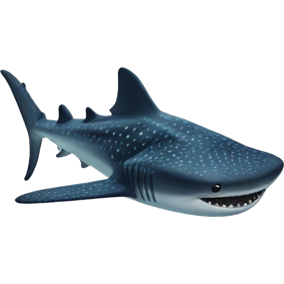 A whale shark emoji