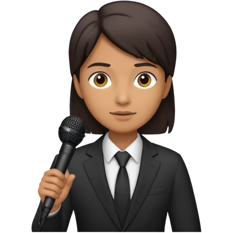 field reporter News emoji