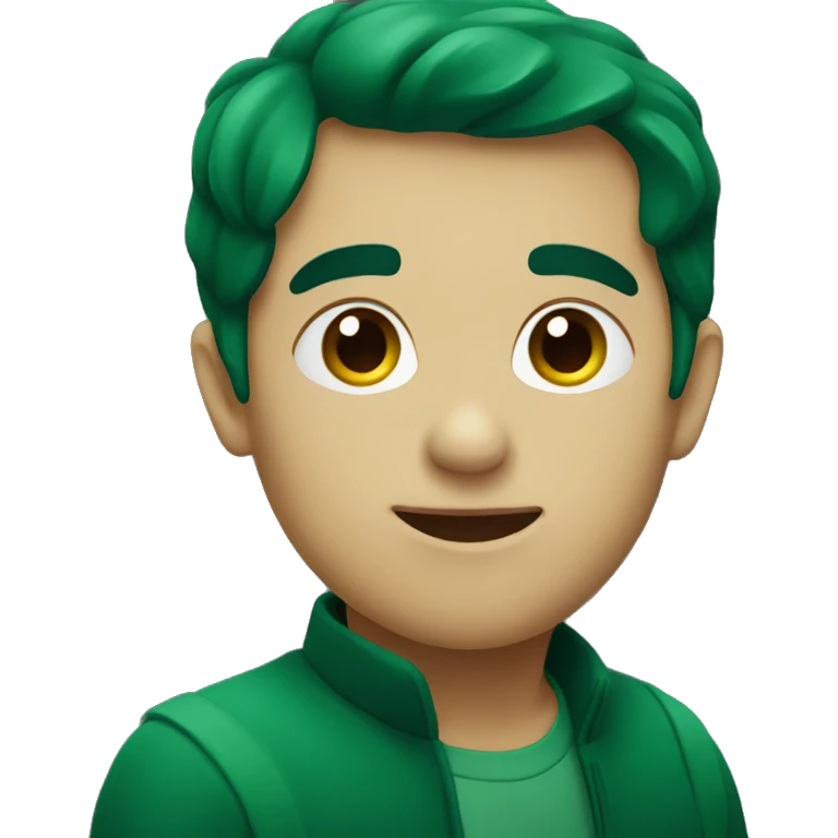 Dark green heart  emoji