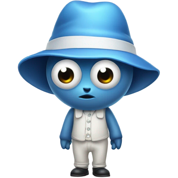 Smurf emoji
