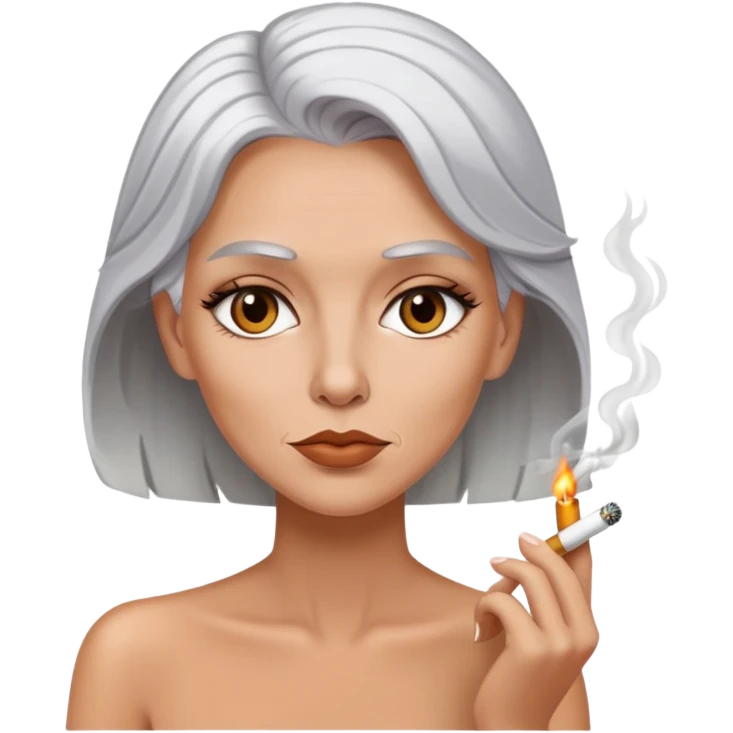 sorayama smoking emoji