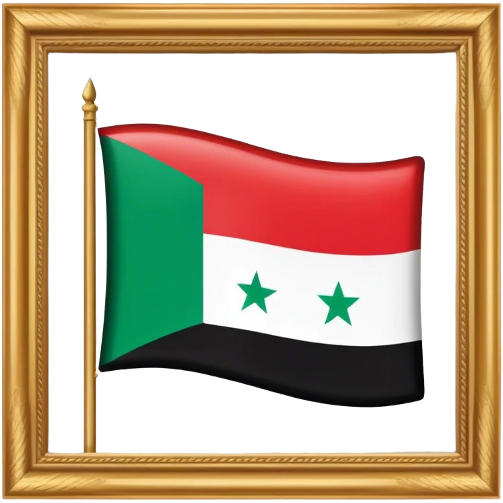 Arabic flag: Meteria emoji