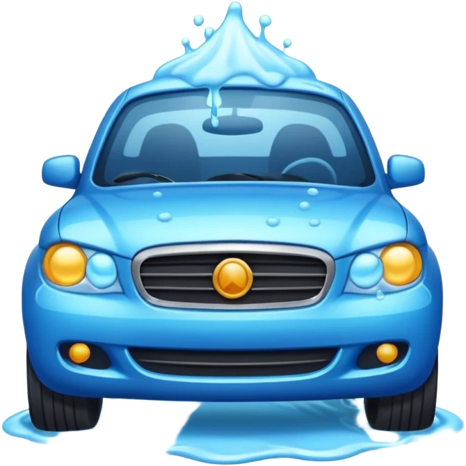 generate emoji for car wash icon emoji